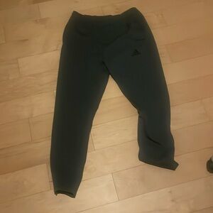 New adidas green pants men
